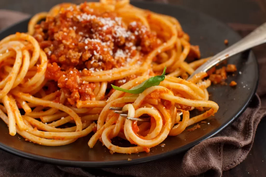 Halal Spaghetti Bolognese