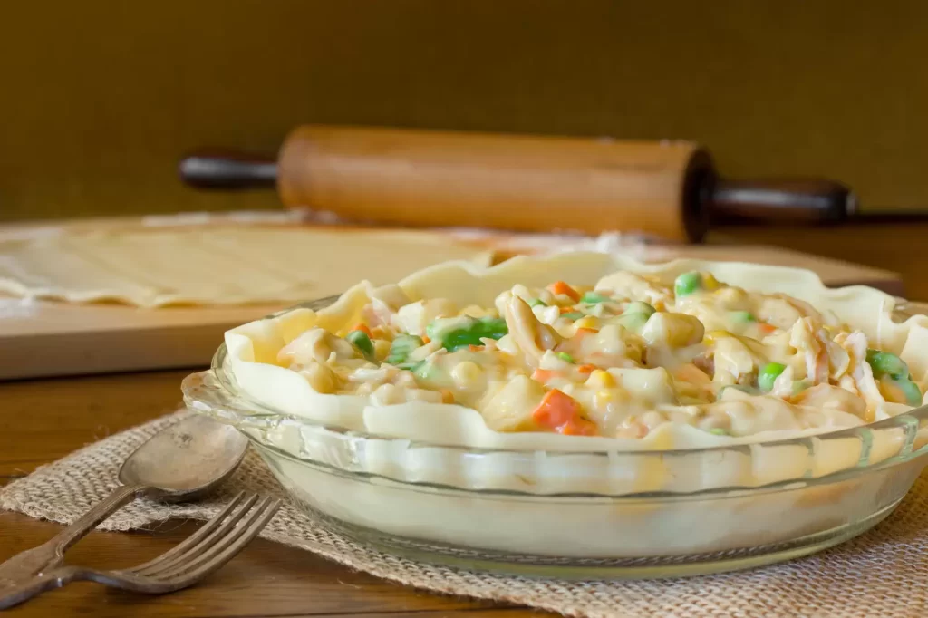 Chicken and Leek Pie Tray